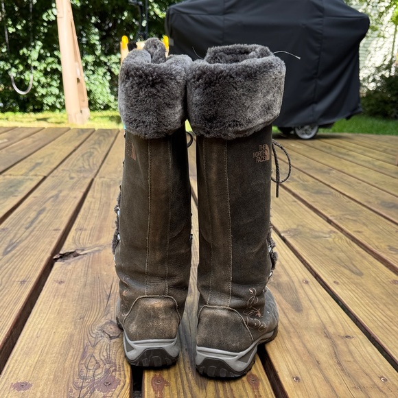 The North Face Brown Faux Fur-Lined Winter Boots - Picture 3 of 6